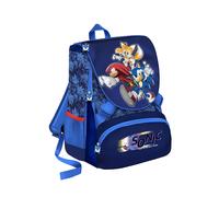 ZAINO Estensibile Scuola SONIC + Astuccio 3zip karactersmania cr