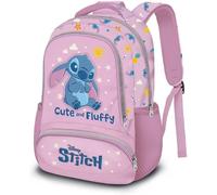 ZAINO ESTENSIBILE STITCH ROSA COLLEZIONE SCUOLA