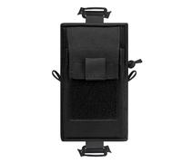 Zaino Esterno con Tracolla Marsupio Portaoggetti Molle EDC, Porta Telefono Organizer, per Sport Corsa Campeggio Escursionismo Caccia Accessori(Black)