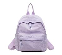 Zaino estetico da donna, grande capacità, casual, con manico superiore, per viaggi, escursioni, picnic, attività ricreative, Viola, 230*180*100, Casual