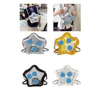 Zaino Estetico Itabag Con Inserto Per Display Anime A Forma Stella Forma Borse Spalline Sacchetti Traino Da Gino D'appalto Ita Crossbody Messengers Anime