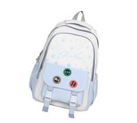 Zaino Estetico Per La Ragazza Stili Coreani Primari Daypack Casual Daypacks Rackack Sacchetta Della Scuola Studentessa Sacca Coreana Borsa Scolastica Star Stampare Zaino Casual