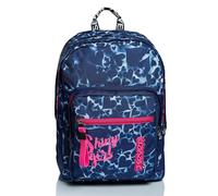 Seven Zaino Extra Fit, Dyed Hearts, Blu, Scuola e Tempo Libero