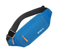 Zaino Fanny da corsa in vita - per sport all'aria aperta, impermeabile | regolabile in tessuto Oxford con tasche multiple, da corsa per uomo donna che corre escursi