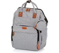 Chipolino, borsa fasciatoio, zaino per carrozzina, borsa per ciuccio con zip, colorazione:grigio chiaro