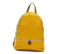 Zaino Firenze Donna In Vera Pelle Zaino Da Città Giallo OTF612Y
