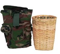 Zaino Funghi con Cesto in Vimini MB INTERNATIONAL