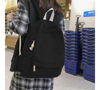 Zaino funzionale minimalista in velluto a coste leggero, casual e business, borsa per la scuola per laureate, ragazze adolescenti, matricola, studente del secondo anno, junior e senior al college, uni