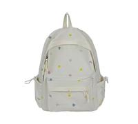 Zaino Giapponese Alla Ricamo A Stella Tessuto Resistente Strappo Supporto Ergonomico Design Ergonomico Capacità Borsa Per Pendolari Giornalieri Resistente Strappo