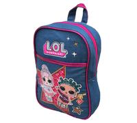 ZAINO GLAMOUR LOL SUPRISE JEANS BAMBINA ASILO BORSA SCUOLA TEMPO LIBERO CM.28