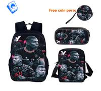 Zaino Grande Calcio - Set 3 pezzi - Scuola Elementare Media - Pallone & Squadra