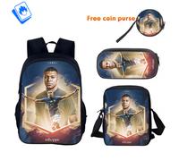Zaino Grande Calcio - Set 3 pezzi - Scuola Elementare Media - Pallone & Squadra