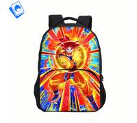 Zaino Grande Dragon Ball Z - Scuola Elementare Media - Goku & Co - 40x30x11 cm