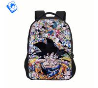 Zaino Grande Dragon Ball Z - Scuola Elementare Media - Goku & Co - 40x30x11 cm