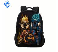 Zaino Grande Dragon Ball Z - Scuola Elementare Media - Goku & Co - 40x30x11 cm