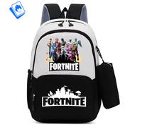 Zaino Grande Fortnite - Scuola Elementare Media - Battle Royale 44x30x19 cm