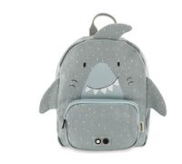Zaino grigio per bambini - Mr Shark, perfetto per la scuola - Nouvo