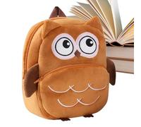 Zaino Gufo - Design , Morbido E Leggero A Forma Di Cartone Animato, Zaino Di Piccole Dimensioni, Borsa Per Il Trasporto In Età Prescolare, Porta Snack Per Giocattoli | Pacchetto Pratico Per Atti