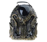 Zaino Halloween Novità per la borsa Predalien da viaggio creativa unisex a forma xenomorfo 3D
