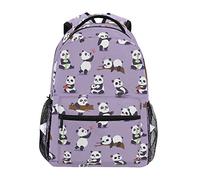 Zaino Happy Panda School per Ragazzi Ragazze Borsone da viaggio
