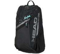 Zaino per il tennis Head Tour Backpack 25L - neon/black - Nero