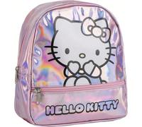 Zaino Hello Kitty Casual per Bambini e Bambine - Zaino Scolastico per Bambini dal Design Ergonomico e Divertente - Leggero, Resistente e Comodo, Ideale per Asilo Nido, Scuola o Gite - Ampi Scomparti e