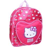 Zaino HELLO KITTY Follow The Rainbow 30x25x11cm Scuola Asilo ORIGINALE Vadobag