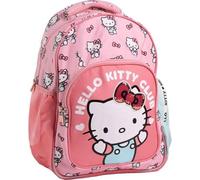Zaino Hello Kitty per bambini con design originale e ampio spazio per ragazze | Zaino scolastico Hello Kitty rosa con spallacci imbottiti e cerniera resistente, design unico e licenza ufficiale