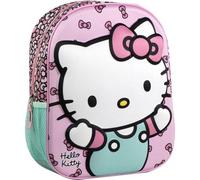 Zaino Hello Kitty per bambini con design originale e ampio spazio per ragazze | Zaino scolastico Hello Kitty rosa con spallacci imbottiti e cerniera resistente, design unico e licenza ufficiale