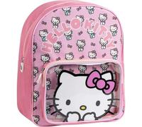 Zaino Hello Kitty per bambini con design originale e ampio spazio per ragazze | Zaino scolastico Hello Kitty rosa con spallacci imbottiti e cerniera resistente, design unico e licenza ufficiale