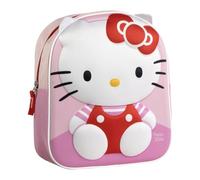Zaino Hello Kitty per bambini con design originale e ampio spazio per ragazze | Zaino scolastico Hello Kitty rosa con spallacci imbottiti e cerniera resistente, design unico e licenza ufficiale