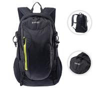 Zaino Hi-Tec BURRAY 26L Outdoor Trekking Laptop Leggero Resistente Nero