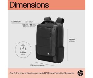 Zaino HP Renew Executive 16 per computer portatili - Nouvo