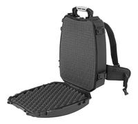 Zaino HPRC 3600 nero con maniglia arancione + schiuma a cubetti