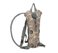 Zaino Idratazione 3L, Borsa per Vescica Acqua Zaino per Sacca Idrica Zaino Acqua Running Zaino Idratazione Militare per Escursionismo, Ciclismo, Arrampicata, Campeggio, Corsa