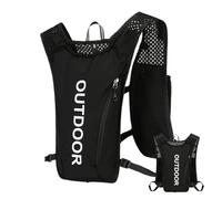 Zaino idrico da corsa, 5 l, per corridori e ciclisti, gilet per maratone con deposito d'acqua, attrezzatura da corsa traspirante, per trail running, escursionismo, per lunghe distanze