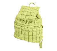 Zaino imbottito in nylon - Zaino da scuola di puffer alla moda per donne adolescenti | Pacchetto casual per il giorno zaino per laptop spazioso per college, viaggi di lavoro