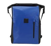 Zaino impermeabile 25l capacità pvc multiuso multiuso resistente alla lacrima secco da viaggio esterno campeggio campeggio essenziale zaino leggero durevole per uomini donne (Blu)