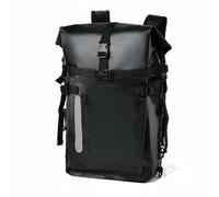 Zaino Impermeabile Borsa Stagna da Snorkeling da Nuoto Materiale PVC IPX7 Resistente Agli Schizzi con, Nero, Nero, 30L IPX-7 Impermeabile, Può Essere Usato Come Borsa Per Snorkeling