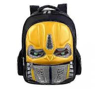 Zaino impermeabile per bambini, elegante e alla moda, con luci LED, nuovo stile, giallo M.