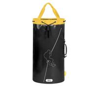 Zaino impermeabile per riporre la corda, ideale per attività all'aperto come arrampicata e speleologia (55 l, nero)