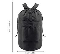 Zaino Impermeabile - Sacco Per La Biancheria | Sacco Portabiancheria Da Viaggio | Zaino Impermeabile Cesto Della La Biancheria Portatile Borsa Per Abiti Sporchi Viaggi