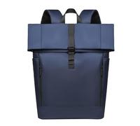 Zaino impermeabile | Zaino da lavoro da uomo | Zaino leggero da viaggio arrotolabile | Zaino da viaggio per il fine settimana | Zaino casual Roll-top per la scuola per campeggio, scuola, Blu, Refer to