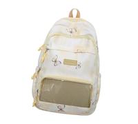 Zaino In Nylon Alla Con Bowknot Decorazione Sacca Per La Scuola Capacità Per Studenti E Zaino Le Donne Del College