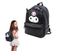 Zaino in pelle PU, per ragazze, con cartoni animati, borsa a tracolla Kawaii, zaino per bambini, mini zaino per l'asilo, anime casual, da viaggio, per escursioni, leggero, alla moda, per ragazze e