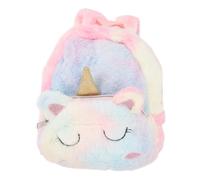 Zaino in Peluche a Forma di Cartone Animato Dall'aspetto Carino, Morbido Zaino per Bambini, Comodo Zaino per Ragazze, Tracolla Regolabile per i più Piccoli (Piccolo)