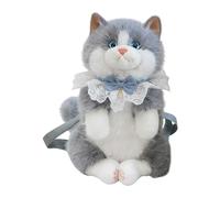 Zaino in Peluche a Forma di Gatto per Donne Zaino Ed Elegante