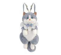 Zaino in Peluche a Forma di Gatto per Donne Zaino Ed Elegante