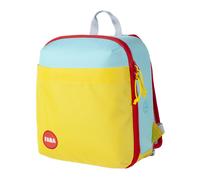 FABA Zaino Zipi per bambini dai 3 anni, dimensioni 23×27,5×15 cm | tessuto colorato, spallacci e schienale imbottiti