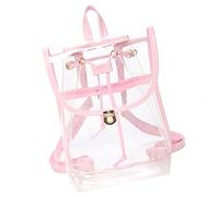 Zaino In Pvc Per Donna Uomo Ragazza Studiare Lo Zaino Chior Stadium Approvare Attraverso Lo Stadio Approvato Per Adolescenti Adolescenti Vedere Attraverso Clear